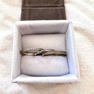 Stacking Ring Set Silver - US 6.5